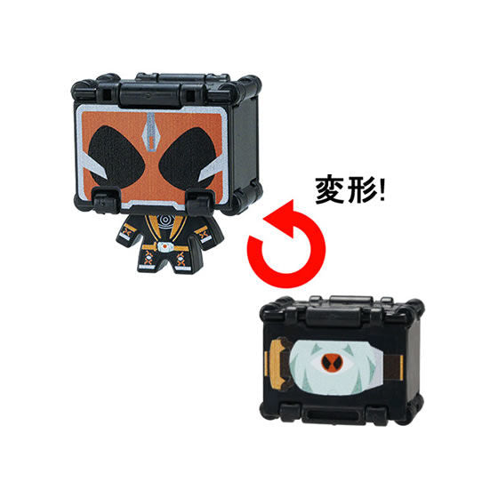 Collectible Kamen Rider Bokurun Cube Figures for Stackable Display