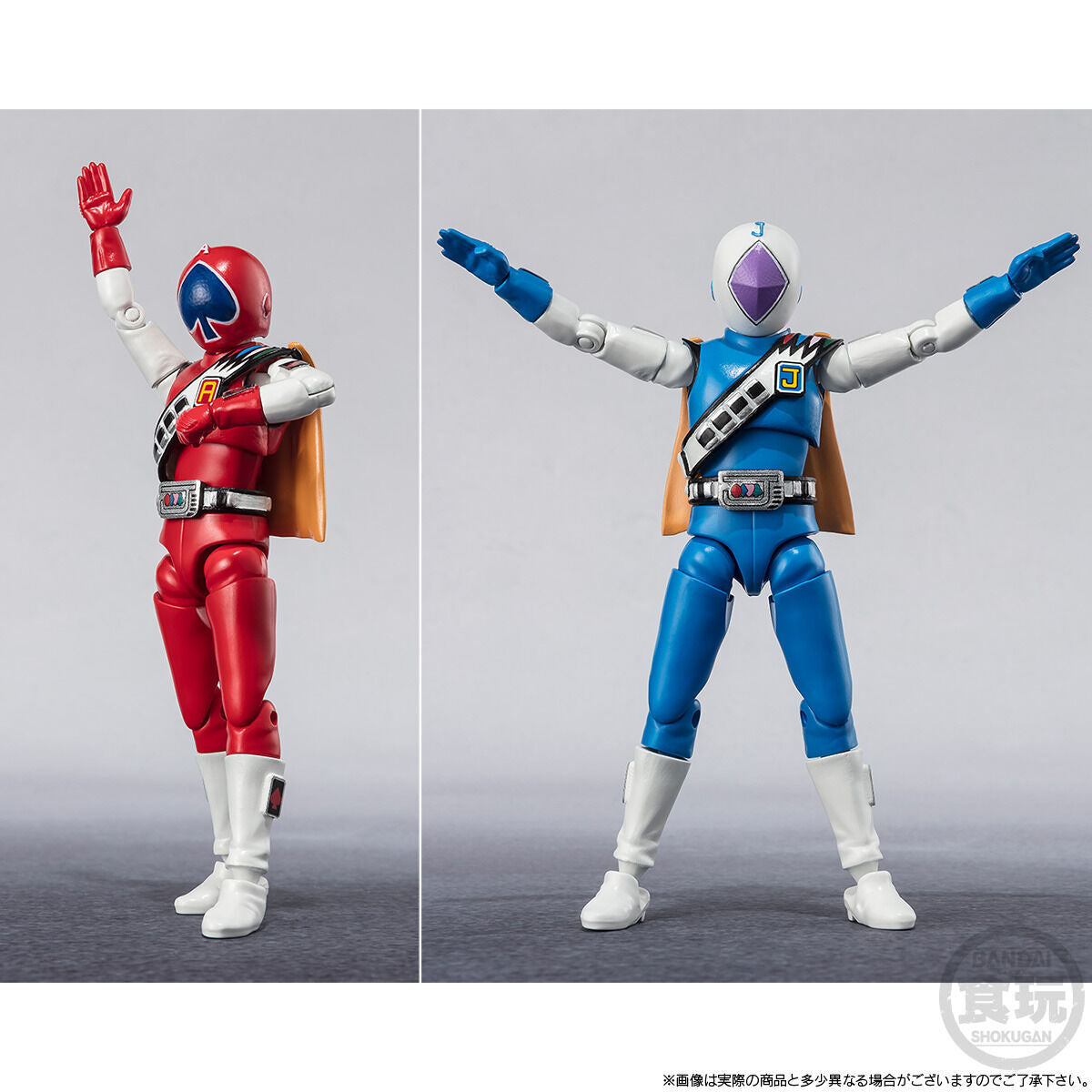 SHODO SUPER JAKQ Dengekitai Set with All 5 Approx. 4.5-Inch Figures