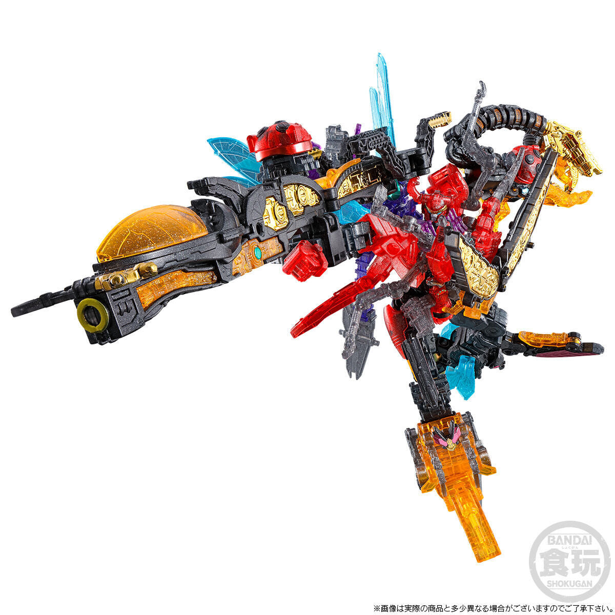 Translucent Minipla God Kingohger Set with Metallic Flakes