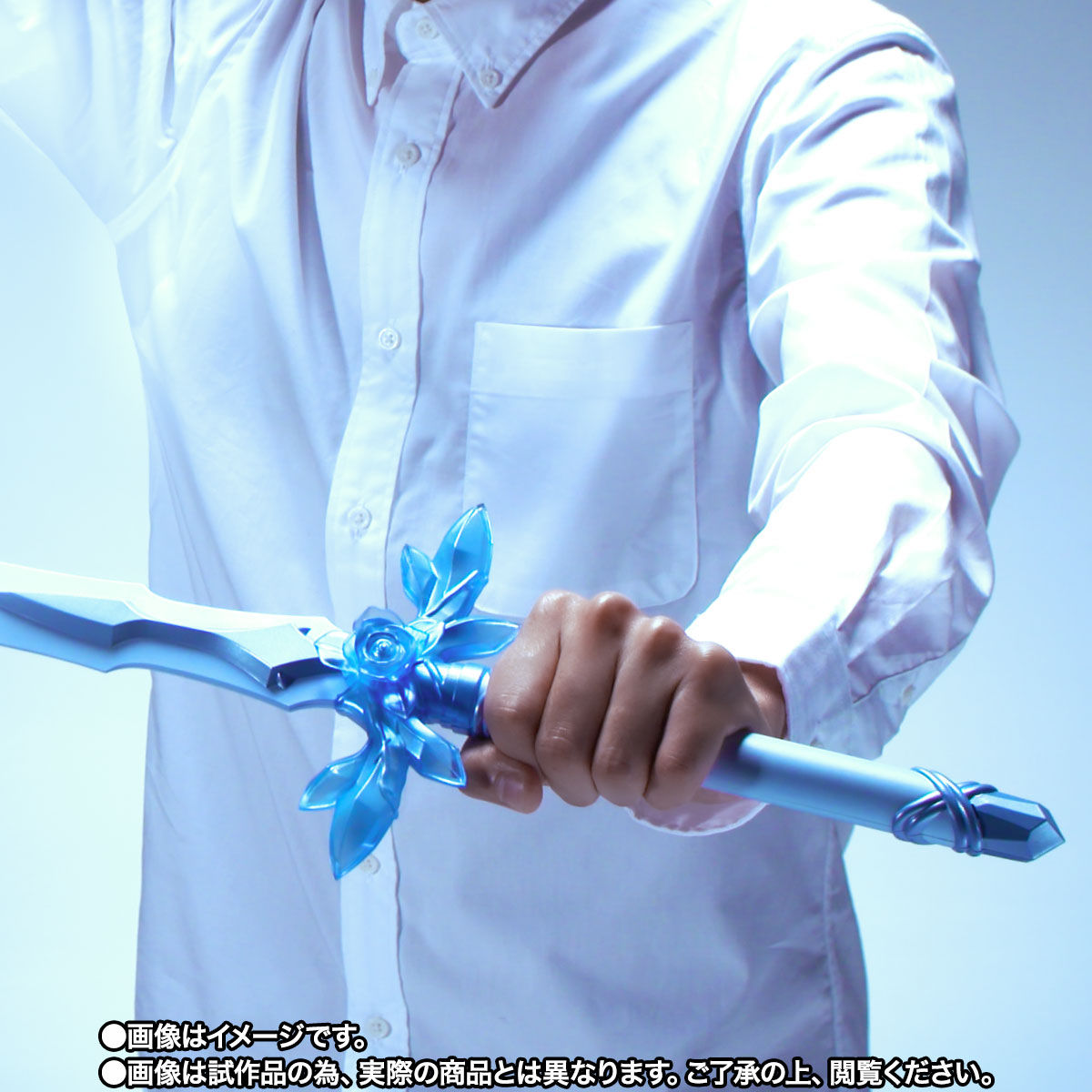 Sword Art Online Licensed Proplica Replica of Eugeo's Blue Rose Sword with Sound Effects
