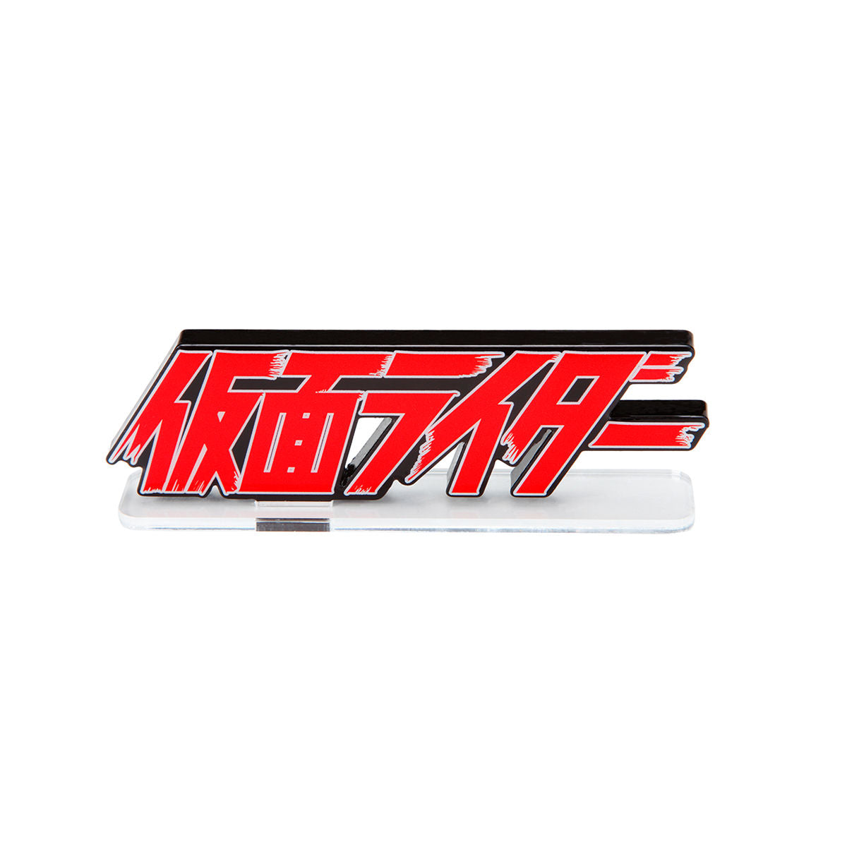 High - Quality Acrylic Display Stand for Kamen Rider Logo