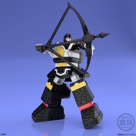 Incredible Super Minipla Muteki Shogun Set with All 5 Mechas and Weapons