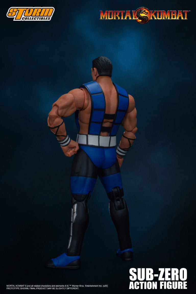 Unmasked Sub - Zero Action Figure from Mortal Kombat 3