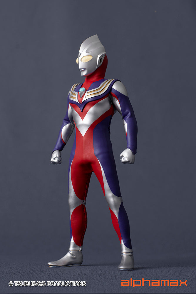 Alphamax 6.5 - inch Fully - Posable Ultraman Tiga Action Figure with Hidden Joints