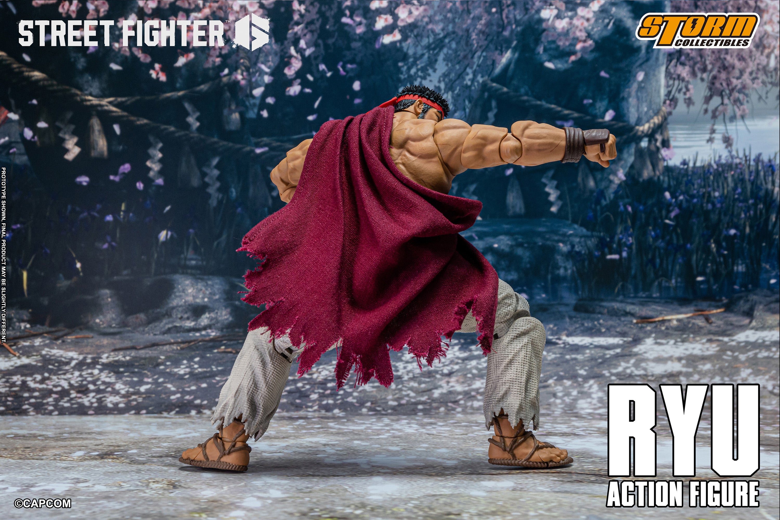 Storm Collectibles Action Figure - Ryu from Street Fighter 6