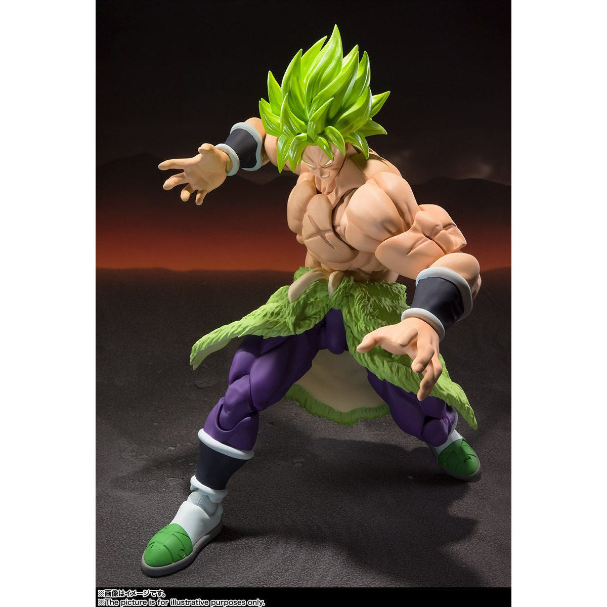SH Figuarts Full - Powered Super Saiyan Broly Action Figure