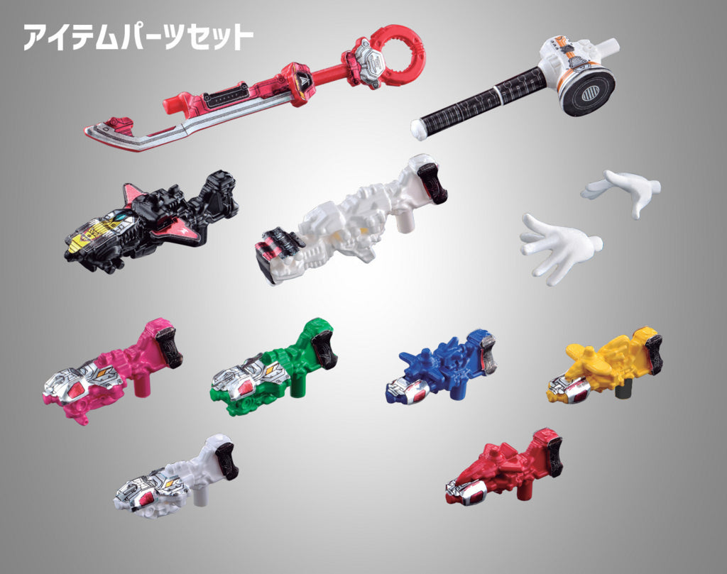 Lupinranger vs Patoranger Yudo Set 01: Colorful Character Figures