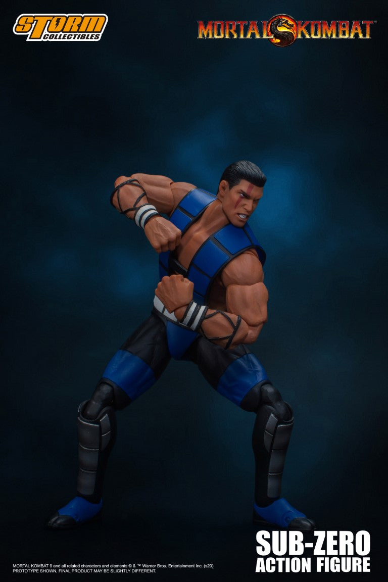 Unmasked Sub - Zero Action Figure from Mortal Kombat 3