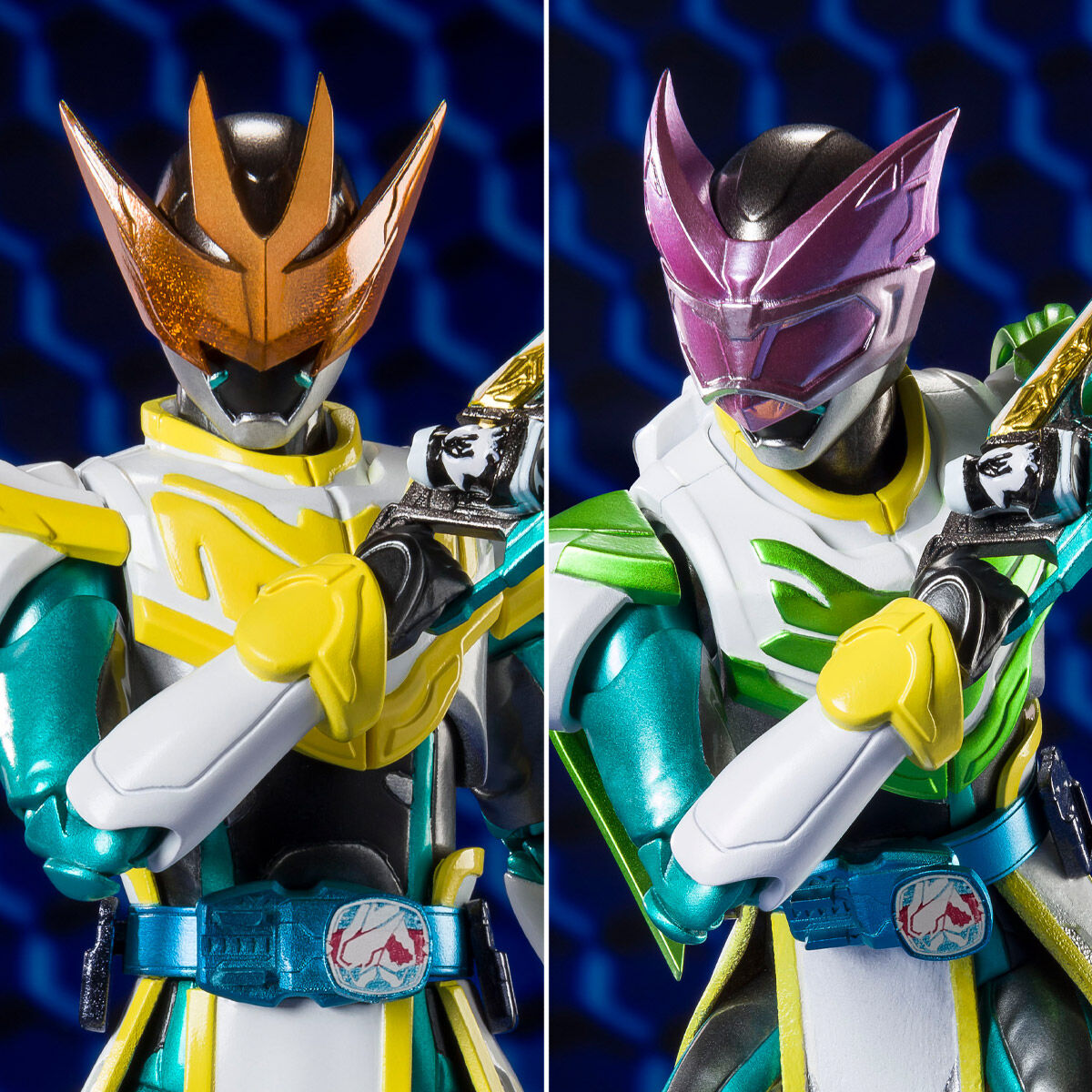 SH Figuarts Kamen Rider Live's Bat and Jackal Genome Action Figure Set