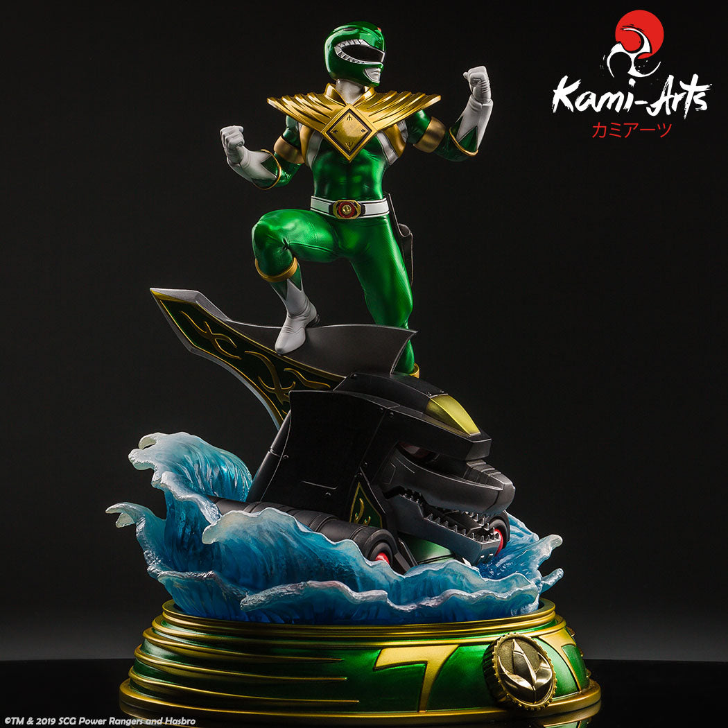 Collectible Kami-Arts 1:6 Scale Mighty Morphin Power Rangers Green Ranger Statue