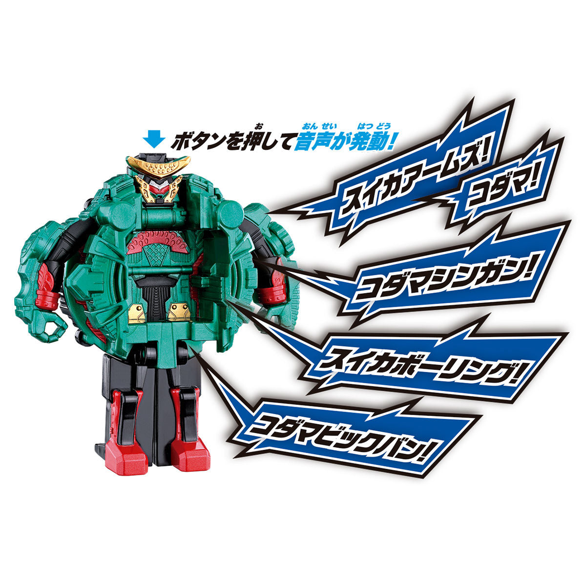 DX Kodama Watermelon Arms-style Ridewatch Toy for Ziku Driver