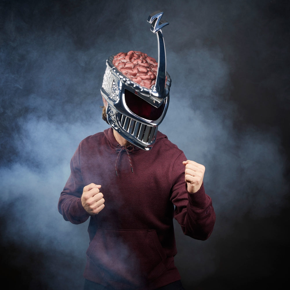 Lightning Collection Cosplay Helmet Inspired by Lord Zedd, the Iconic Villain from Mighty Morphin Power Rangers