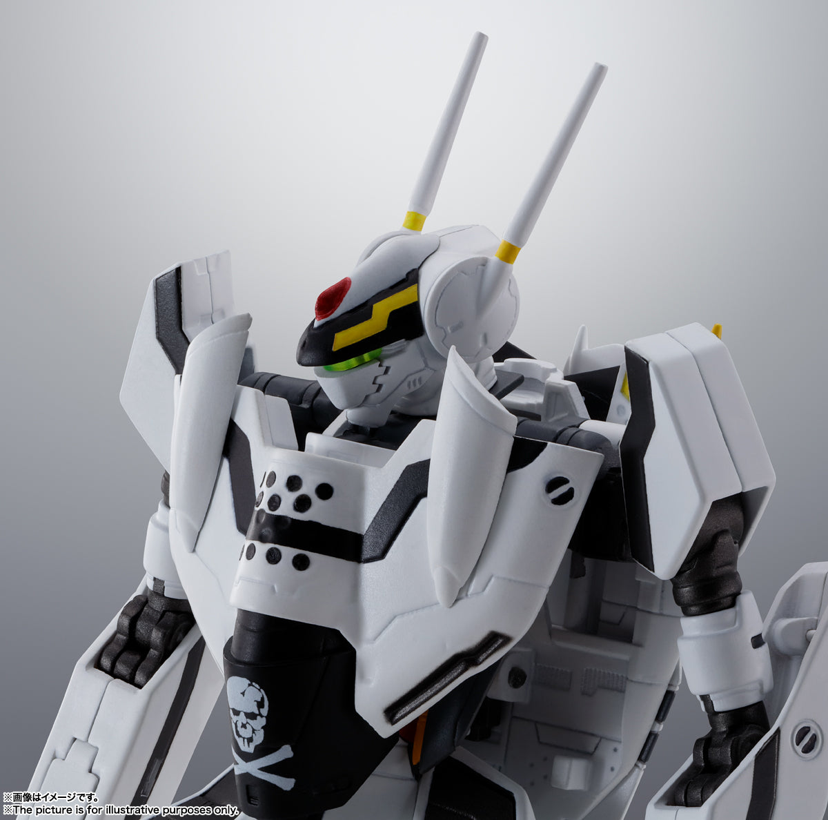 Hi-Metal R Collectible Model of VF-0S Phoenix Used by Roy Focker from Macross Zero Anime