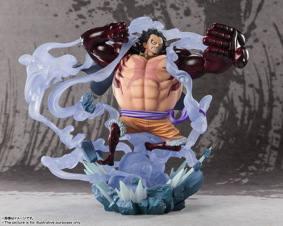 Figuarts ZERO Super Fierce Monkey D. Luffy - Gear 4 in Onigashima Monster Battle