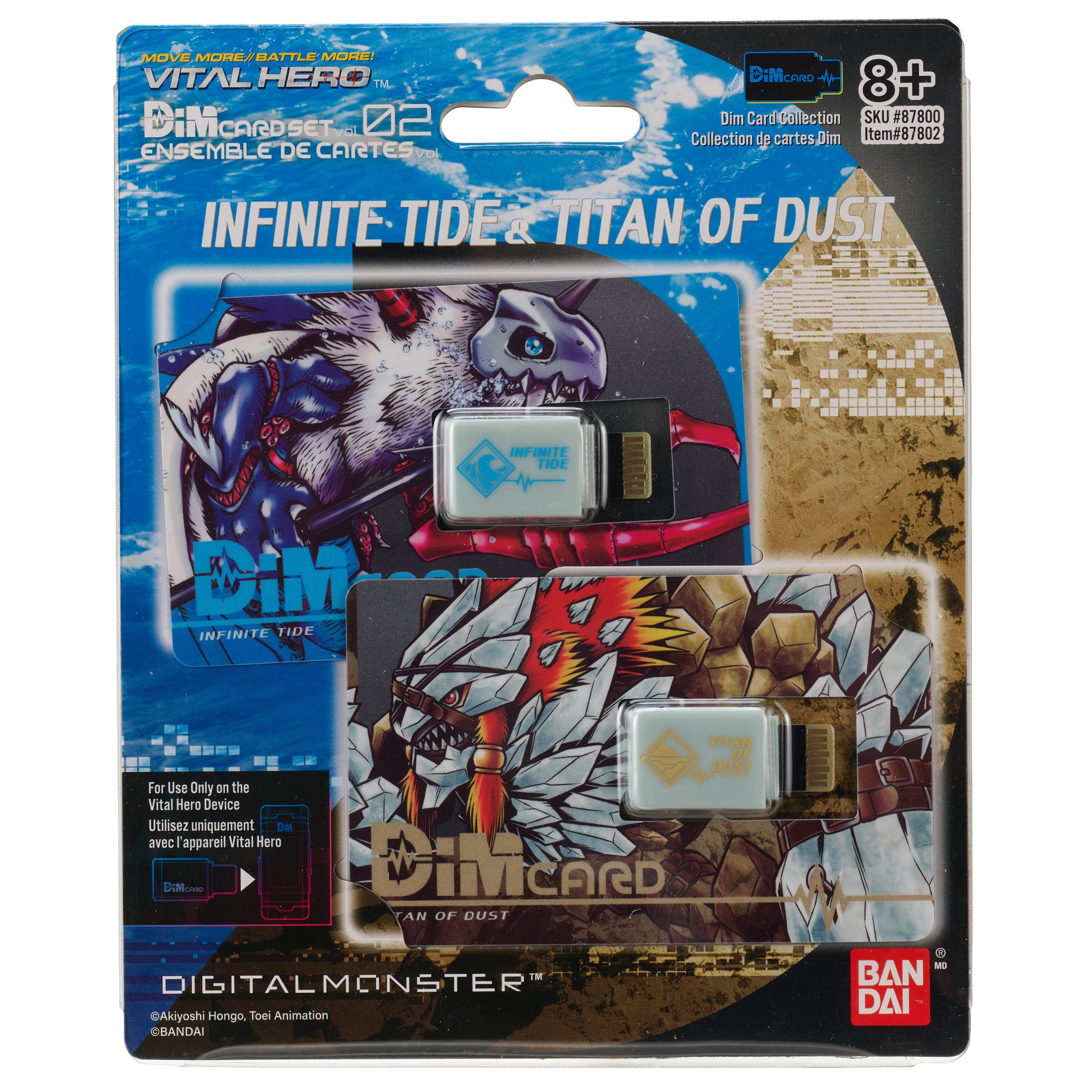 Vital Hero DIM Card Double Pack: Infinite Tide & Titan of Dust