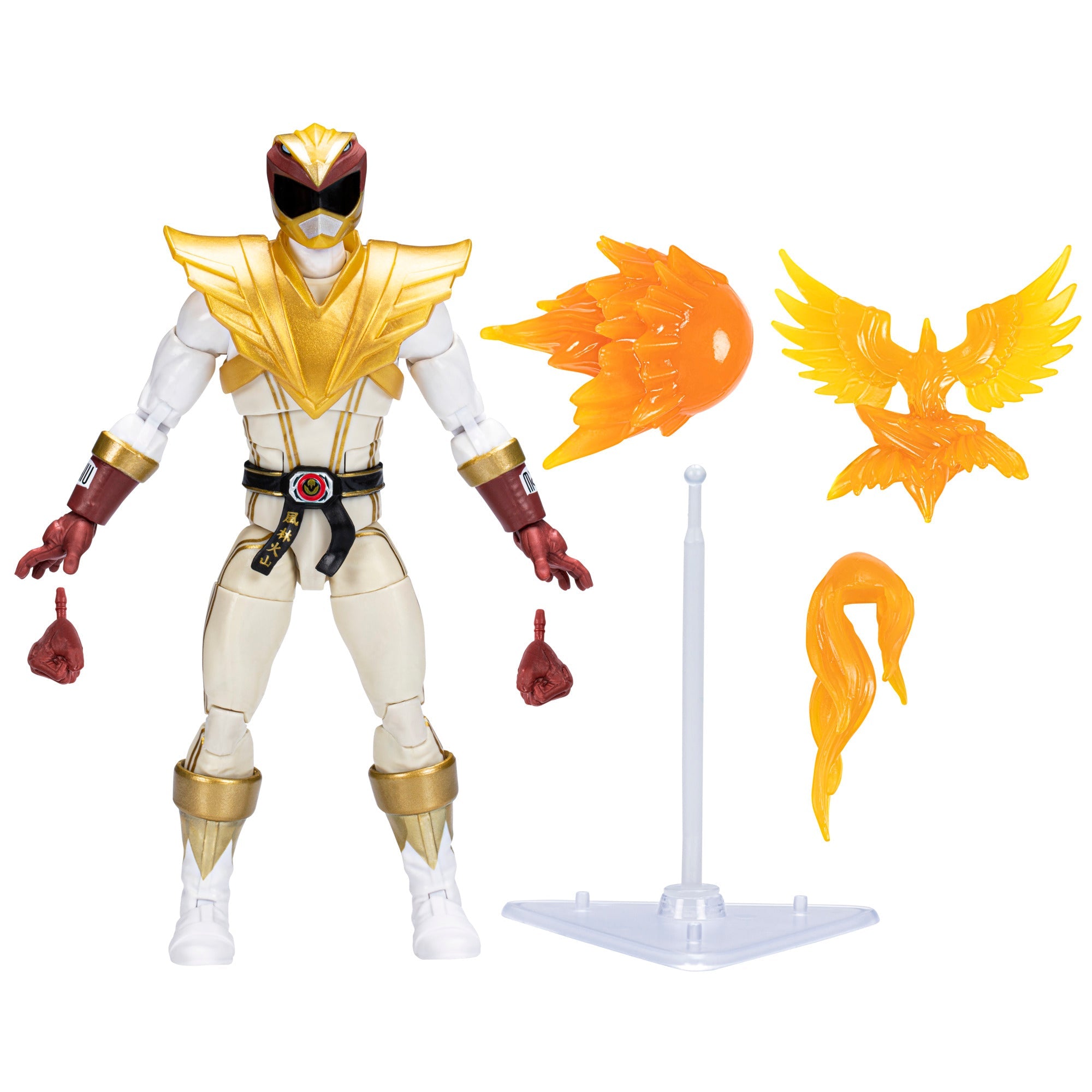 6 - inch Lightning Collection Morphed Crimson Hawk Ranger Ryu Action Figure
