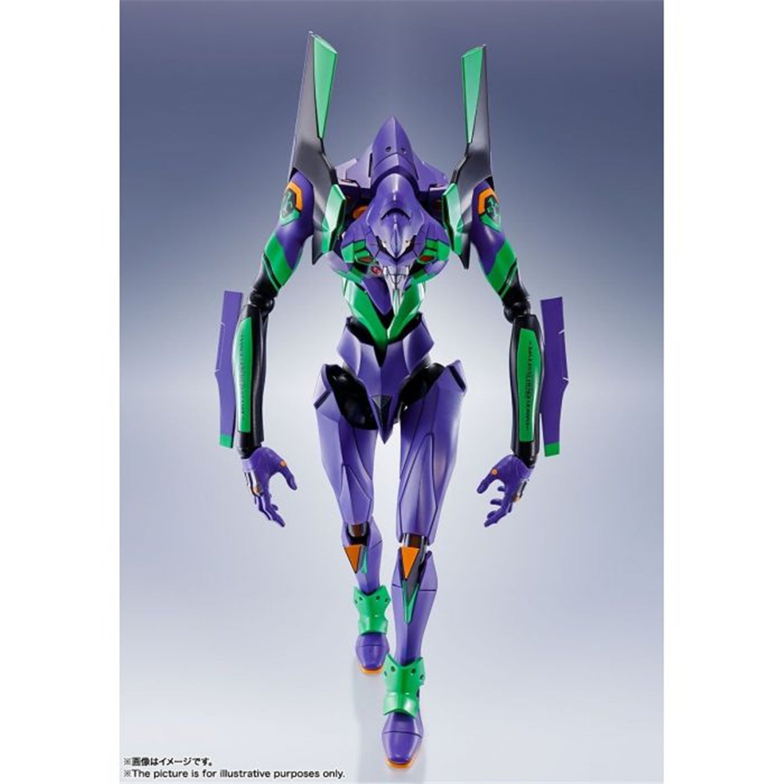 DYNACTION Evangelion Unit 01 with Spear of Cassius in New Color Edition - Collectible Anime Figure
