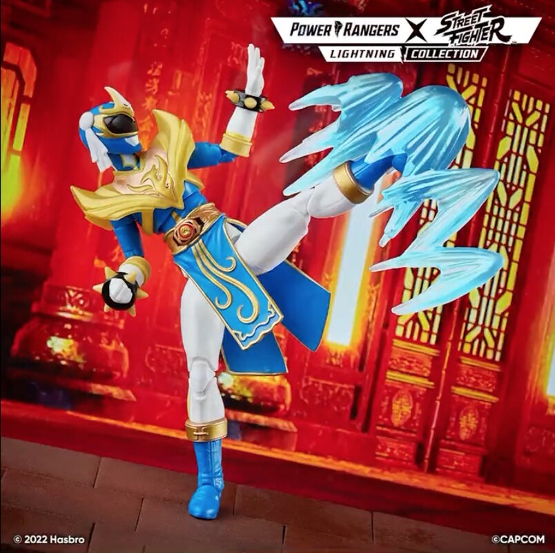 6 - inch Lightning Collection Morphed Chun - Li Phoenix Ranger Action Figure