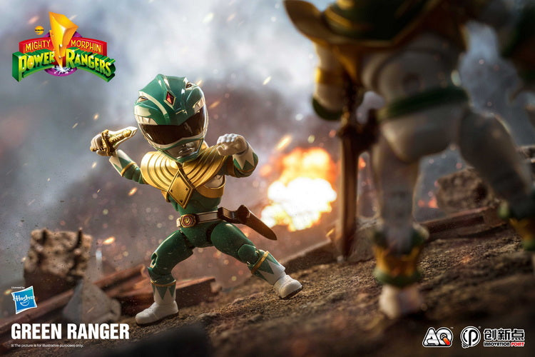 Action Figure - Mighty Morphin Green Ranger from Action Q Series