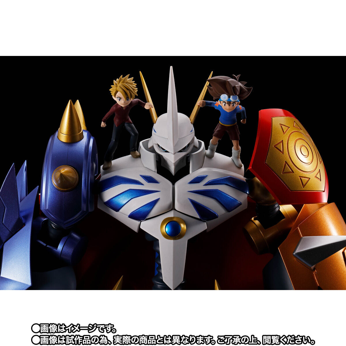 DYNACTION Collectible Omegamon Action Figure from Digimon Adventure