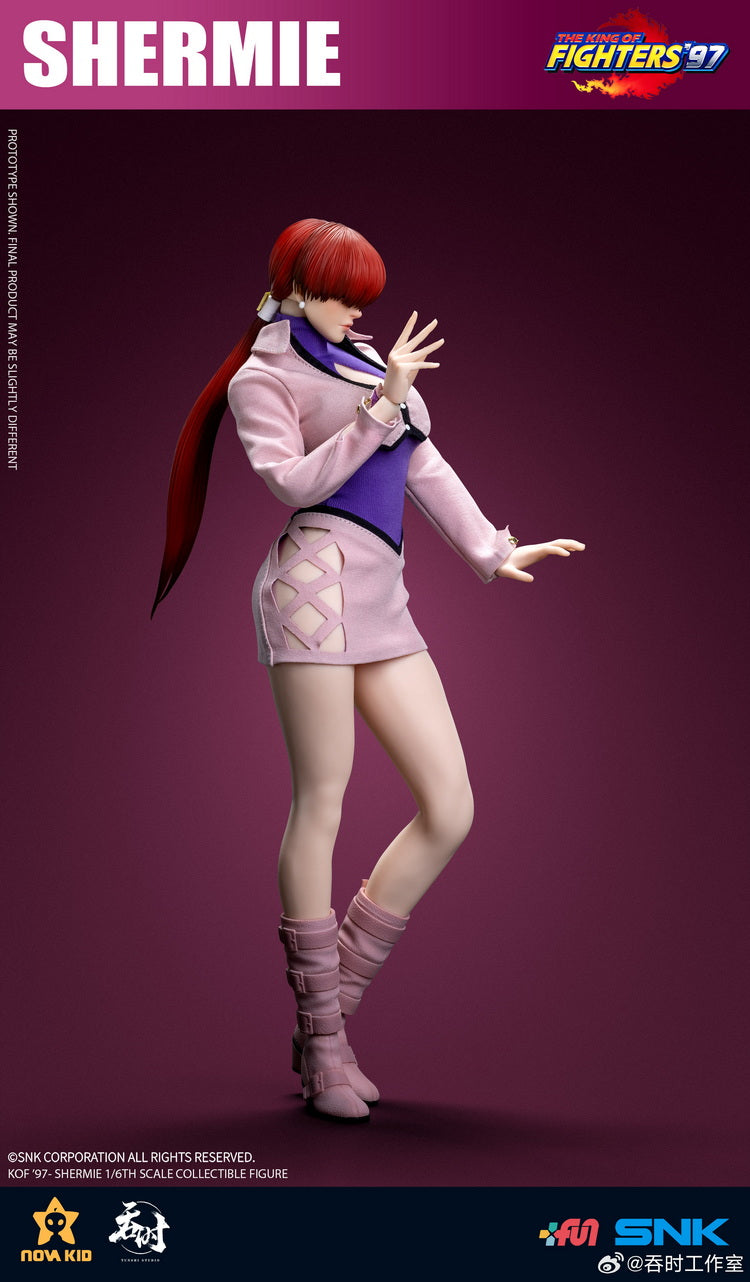 1/6 Scale Shermie Figure from King of Fighters '97 with Multiple Accessories