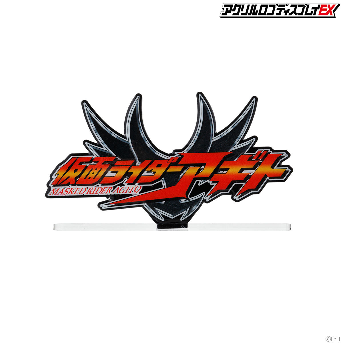 Acrylic Display Logo for Kamen Rider Agito Merchandise