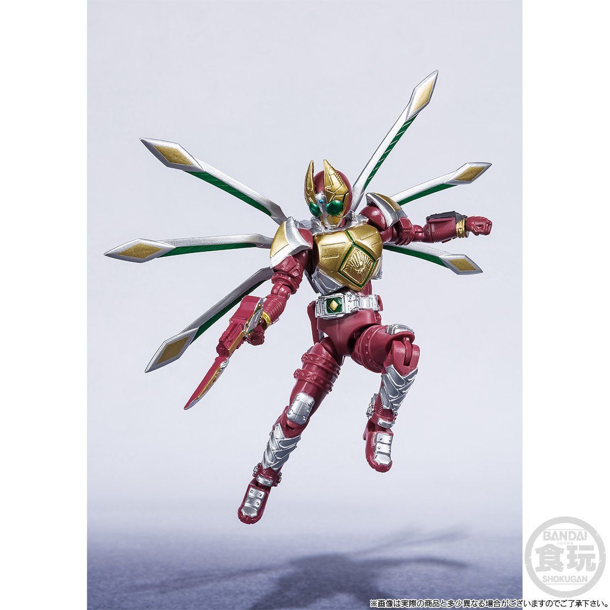 SHODO-X Kamen Rider Blade Jack Form Collectible Set with Accessories