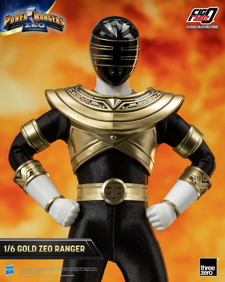 Pre - order FigZero 1/6 Gold Zeo Power Ranger from Power Rangers Zeo