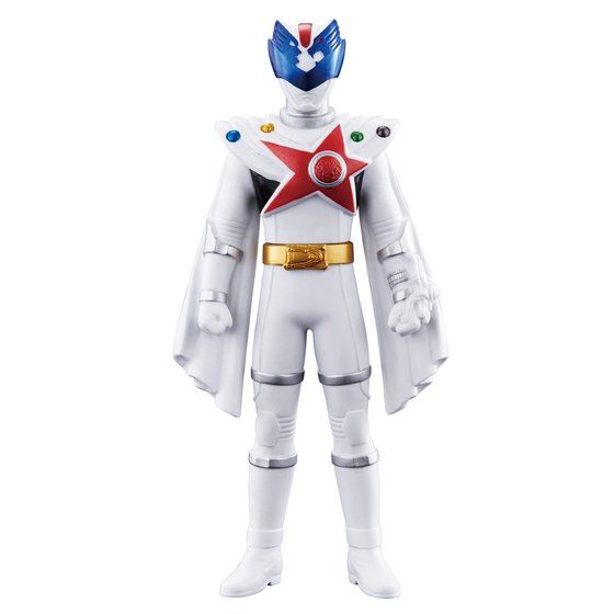 Approx 6-Inch Poseable Kyuranger SH13 Shishi Red Orion Vinyl Collectible Figure