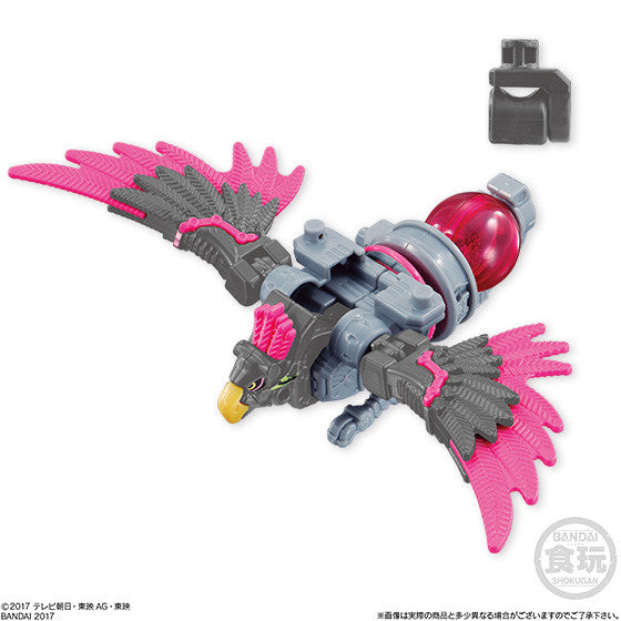 Miniature Kyuren - Oh Mecha Set 02 with 5 Voyager Units