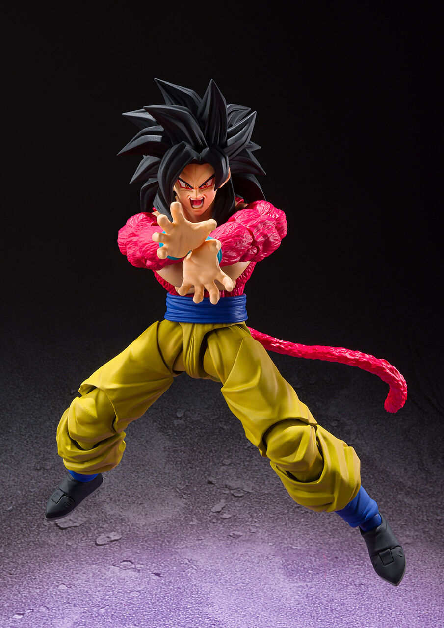SH Figuarts Super Saiyan 4 Son Goku from Dragon Ball GT - High - Quality Collectible