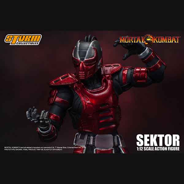 Storm Collectibles 1:12 Scale Mortal Kombat Sektor Action Figure