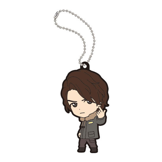 Customizable Rubber Mascots Set for Keychains