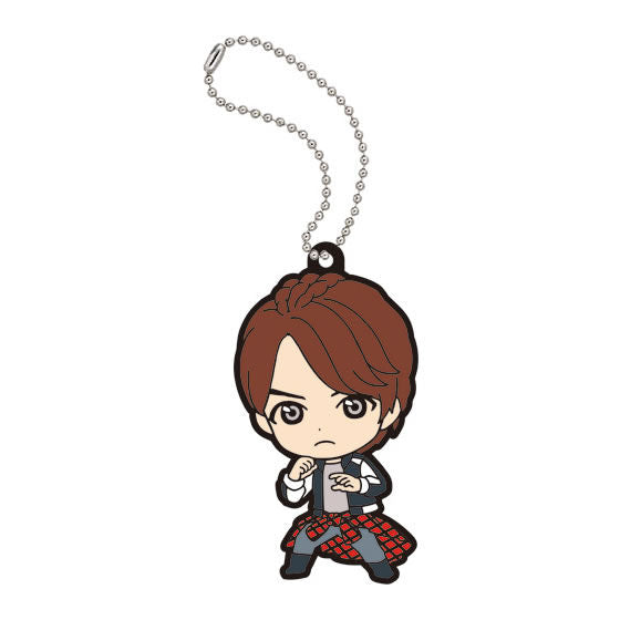 Customizable Rubber Mascots Set for Keychains