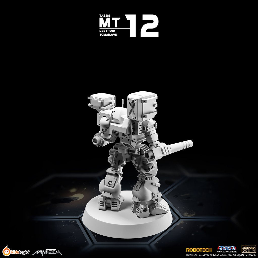 MiniTech MT12 Destroid Tomahawk: 1/285 Scale Unpainted Miniature Model
