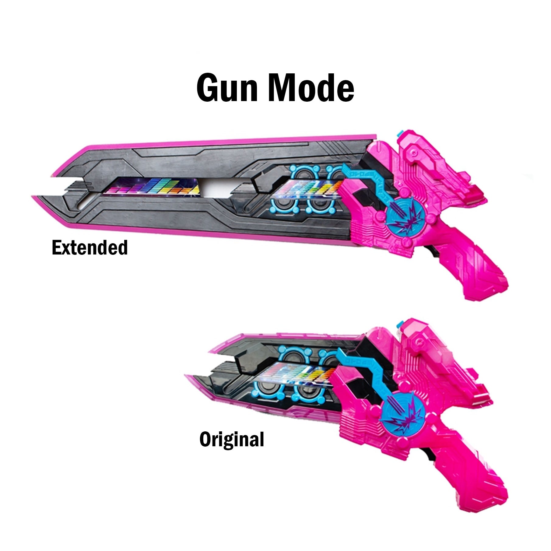 DX Toy Extension Blade for Musical Sword and Gun - Aftermarket Mod