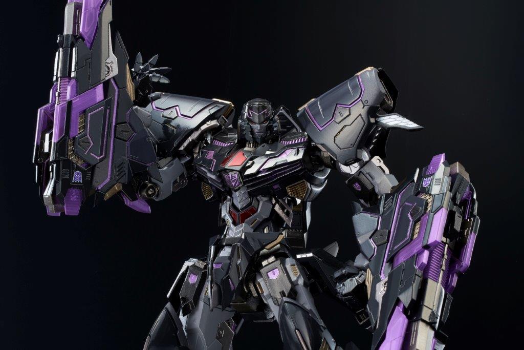 Flame Toys Highly-Posable Die-Cast Kuro Kara Kuri Megatron Figure