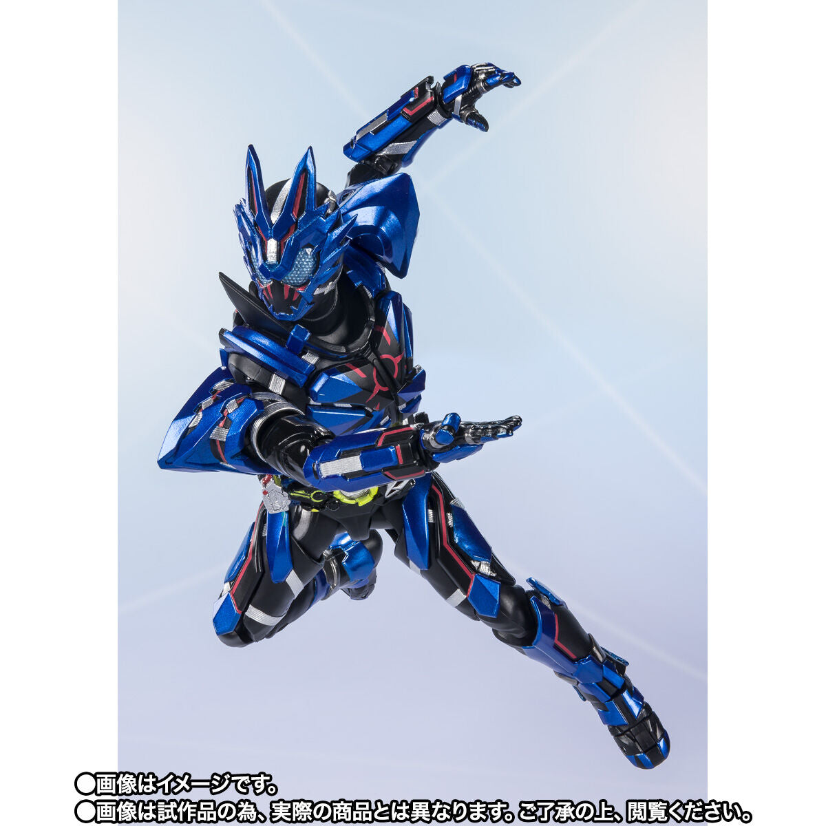 SH Figuarts Collectible Action Figure of Kamen Rider Vulcan in Lone Wolf Style