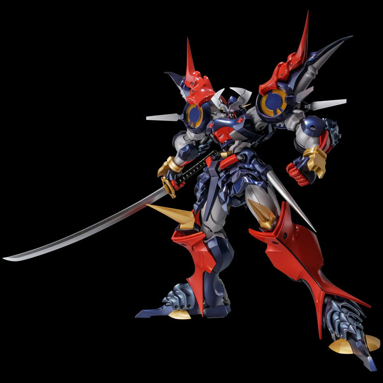 Flame Toys' Kuro Kara Kuri Diecast ABS Super Robot Wars Dygenguar Figure