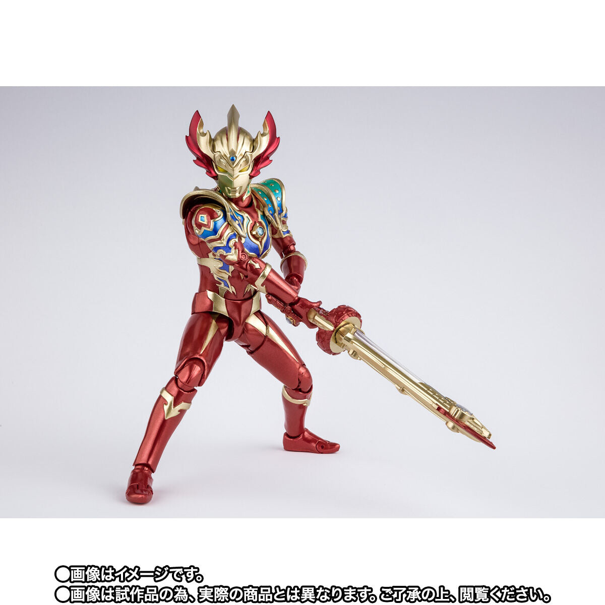 SH Figuarts Colorful Rainbow Ultraman Taiga Tri - Strium Collectible