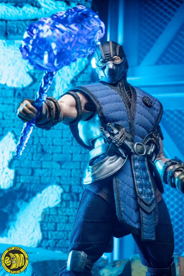 JM Toys ZK001 1:12 Scale Freeze Man Action Figure with LED Accessories