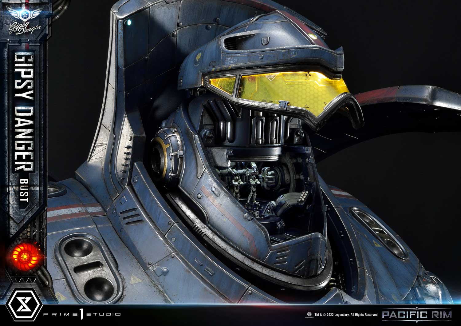 Pacific Rim Gipsy Danger Life - Size Bust Collectible Model