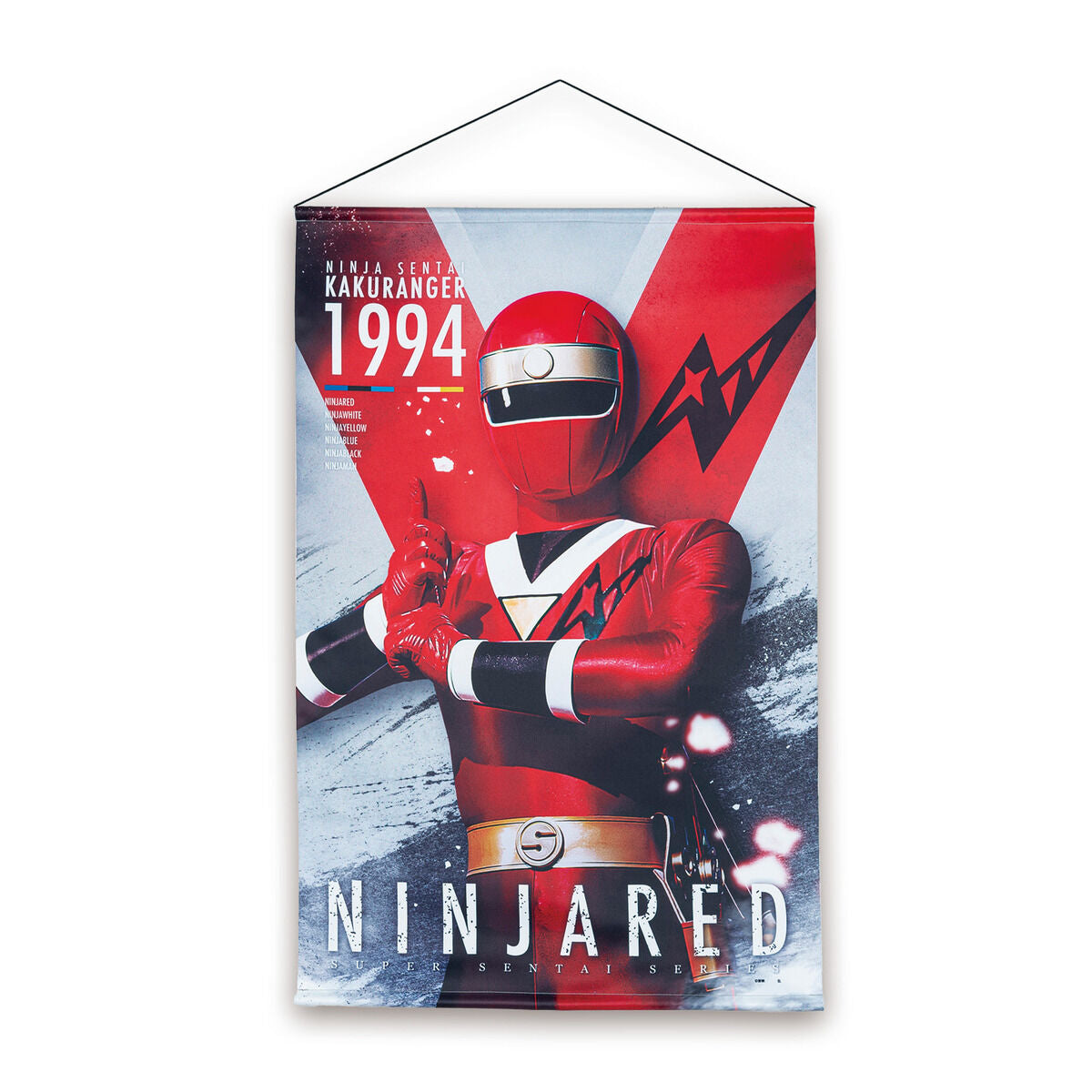 Hanging Wall Decor - Ninja Sentai Kakuranger Polyester Tapestries