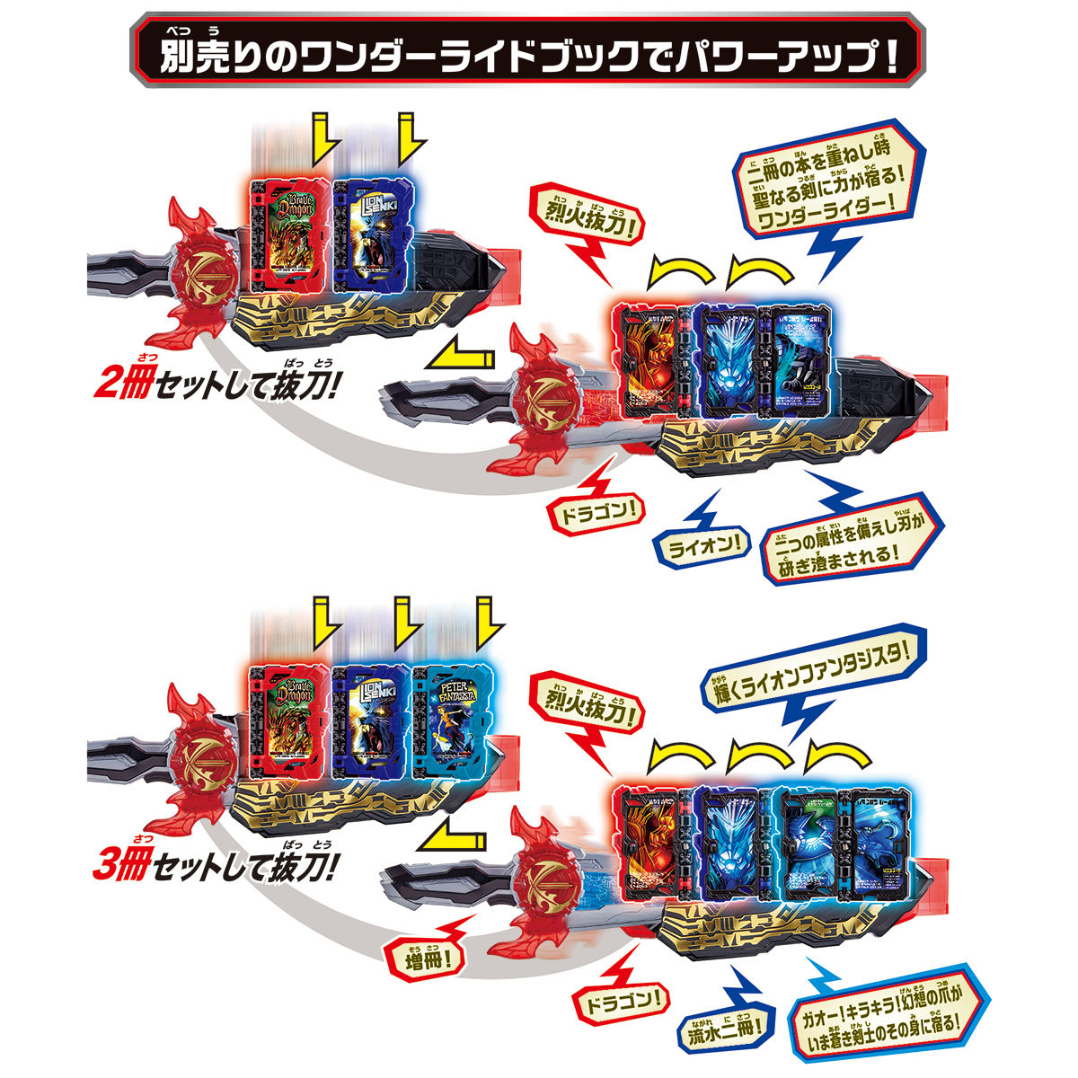 DX Premium Seiken Sword Driver Set with Brave Dragon Wonder Ride Book