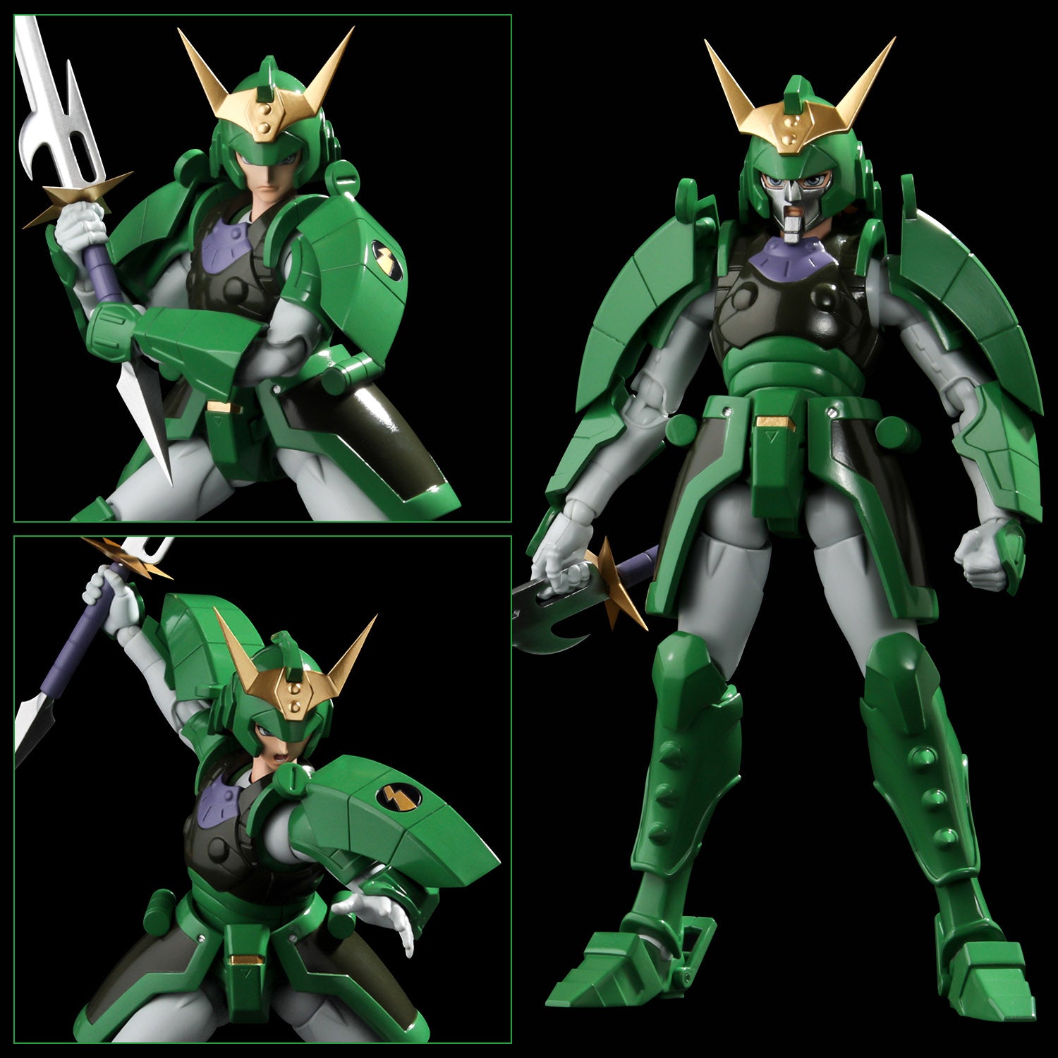 Yoroiden Samurai Troopers Sentinel Ronin Warriors Chou Dan Kadou - The Second Character Collectible Figure of the Date Clan Descendant in Halo Armor
