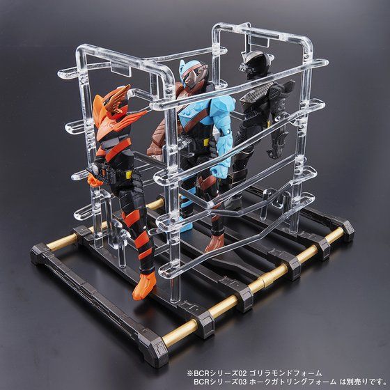 Fantastic BCR Snap Ride Builder Set for Re - creating Henshin Sequences