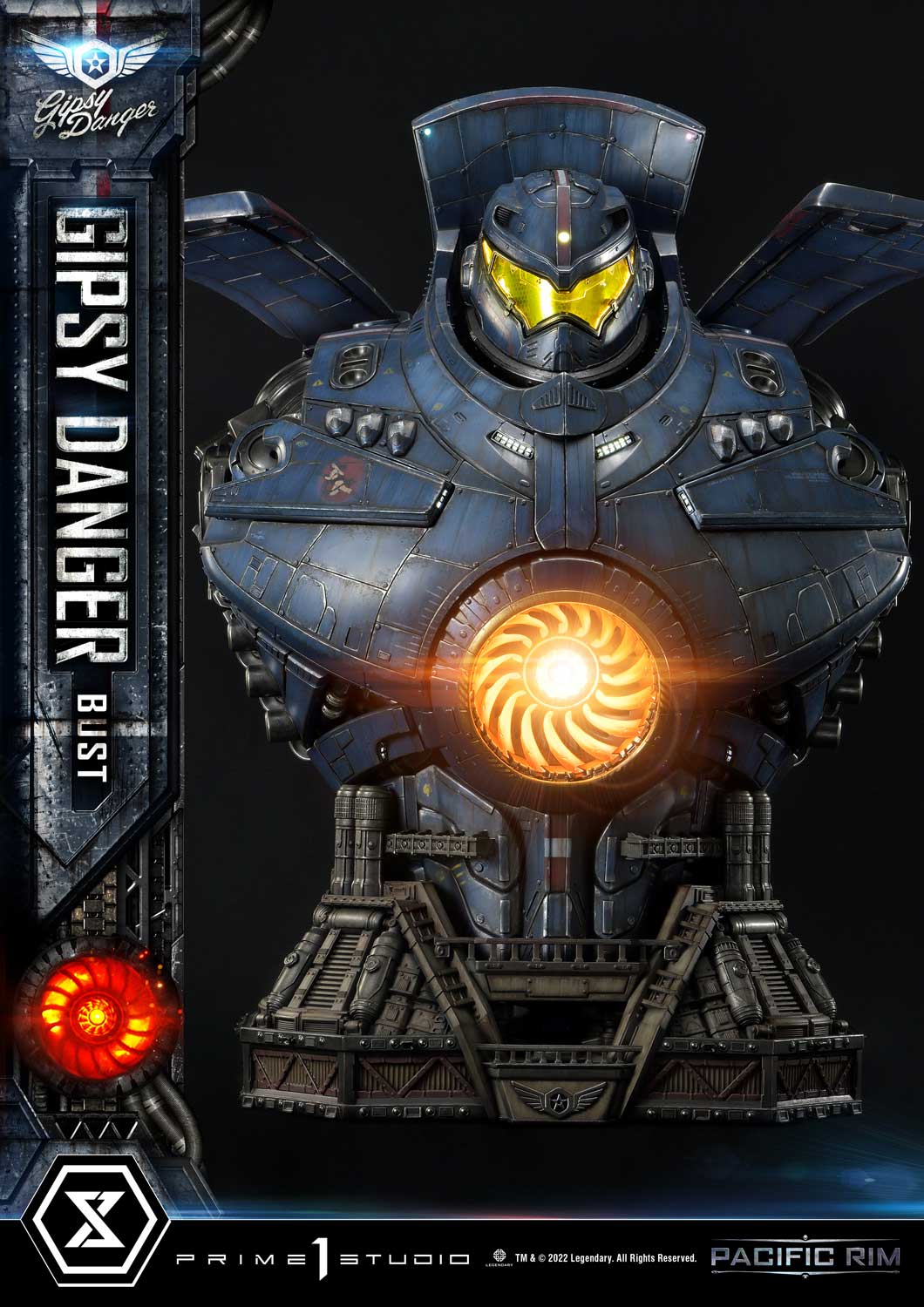 Pacific Rim Gipsy Danger Life - Size Bust Collectible Model