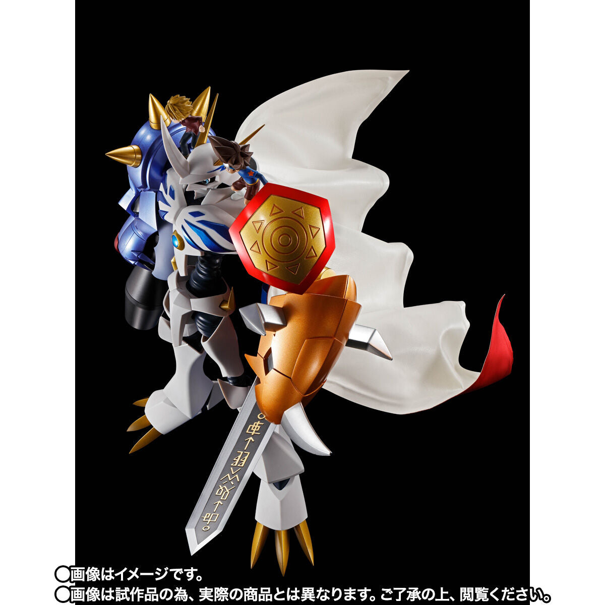 DYNACTION Collectible Omegamon Action Figure from Digimon Adventure