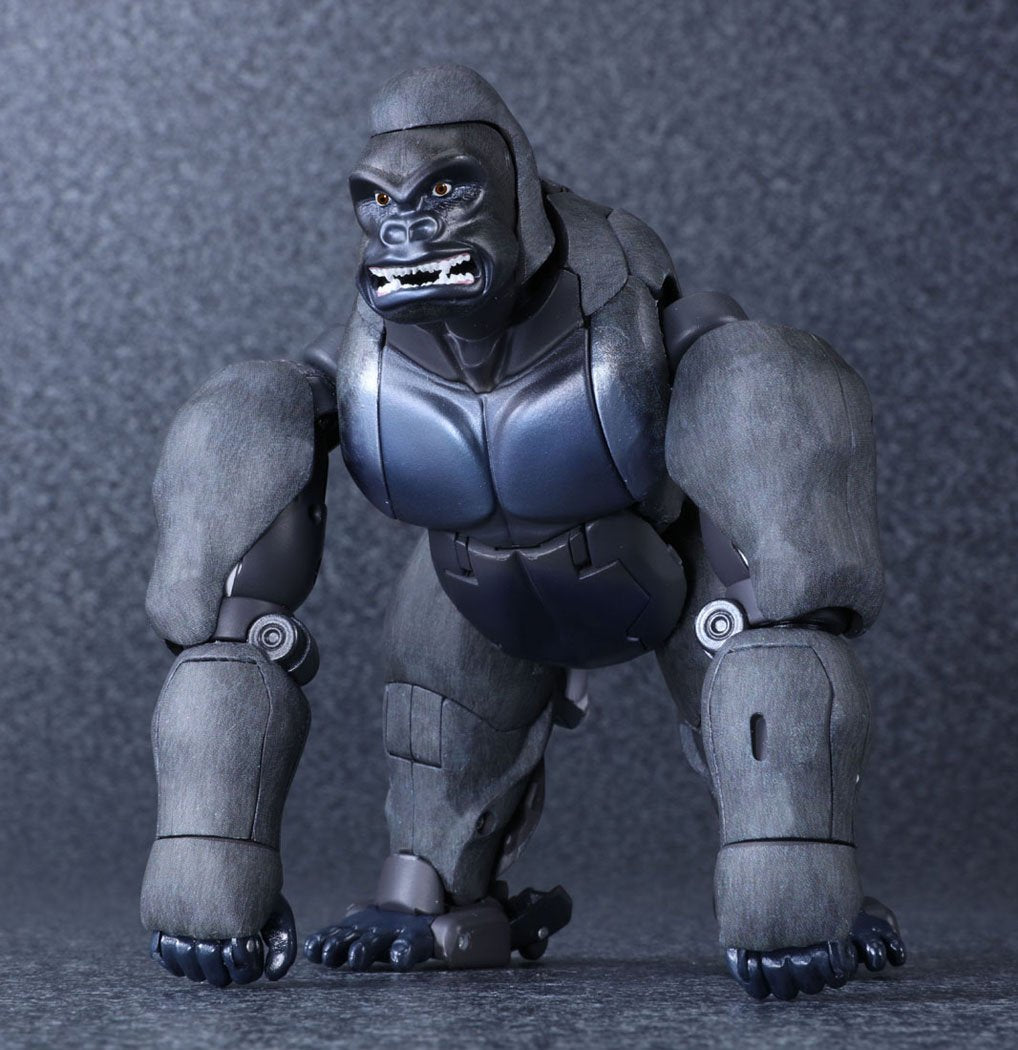 Re-released Beast Wars MP-32 Masterpiece Optimus Primal with Multiple Faces and Weapons