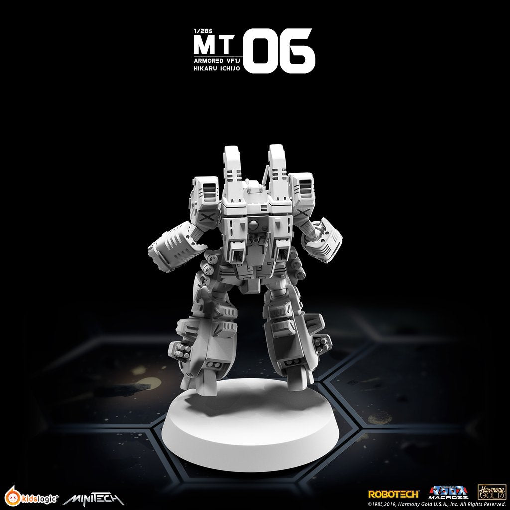 MiniTech MT06 Armored VF - 1J Hikaru Ichijo Version Miniature Model